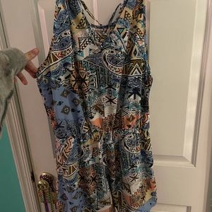 Pink Owl Romper- Large